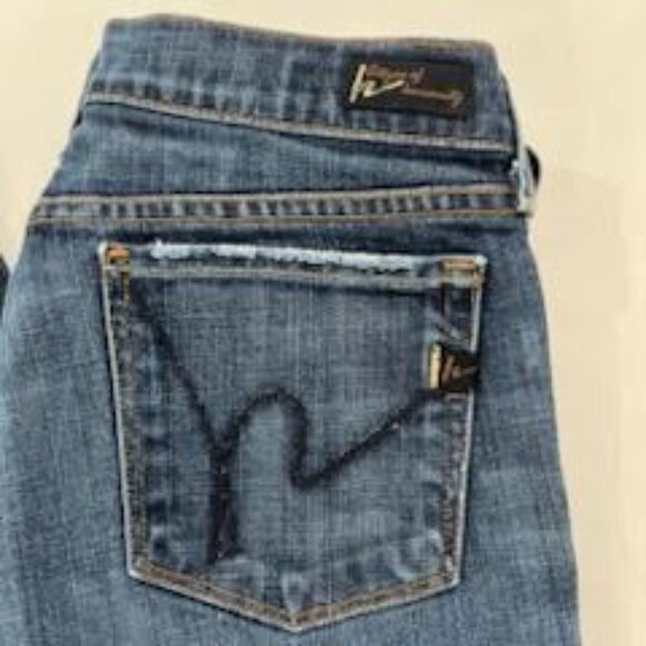 Y2K Citizens of Humanity Dita Low Rise Bootcut Jeans Women's 28 Petite USA - Picture 5 of 15